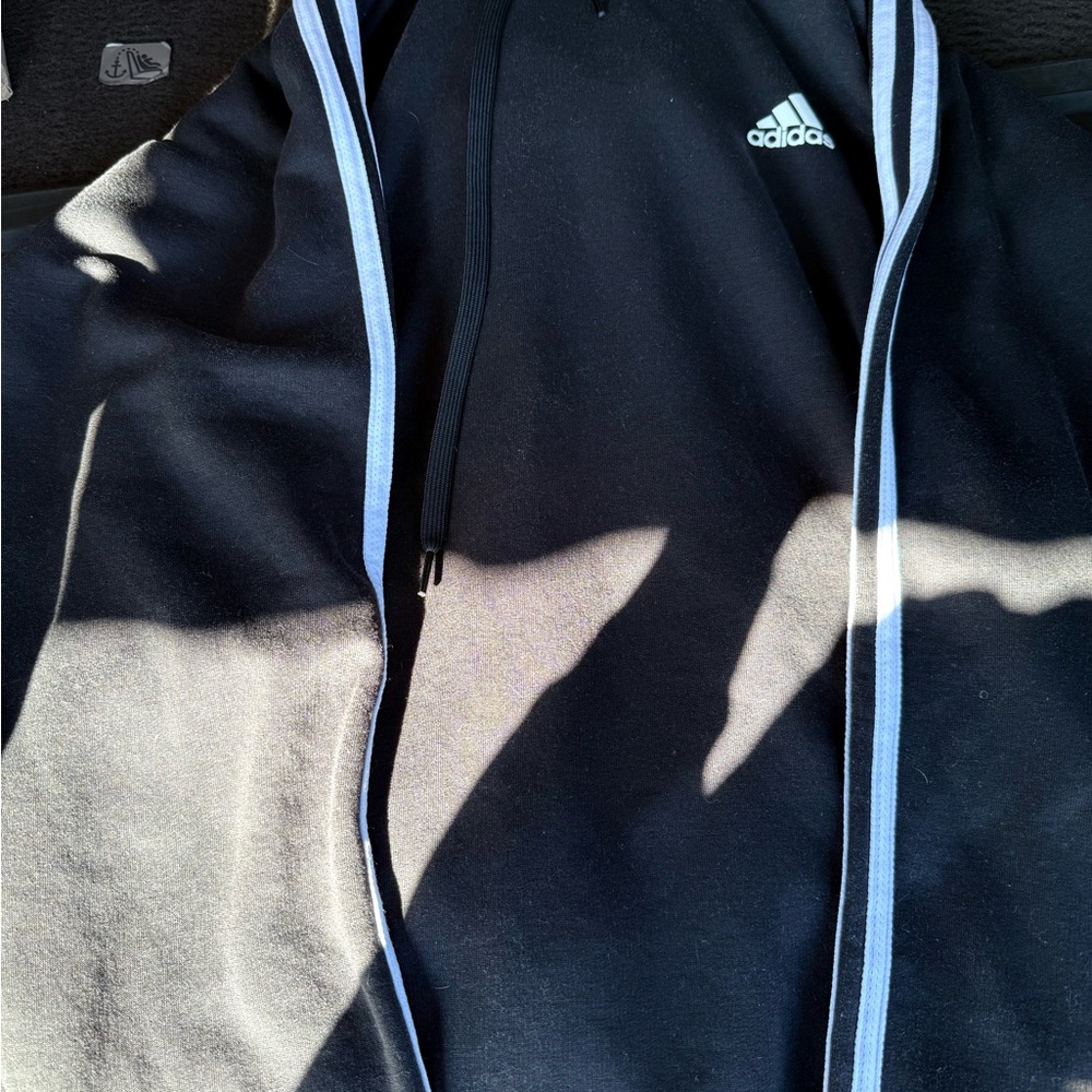 Adidas Black Classic Hoodie. Large. Men’s. Like New Condition